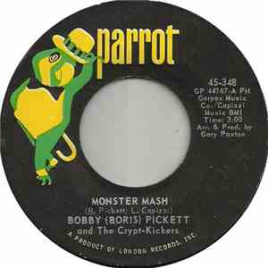 Bobby (Boris) Pickett And The Crypt-Kickers - Monster Mash / Monsters' Mash ...