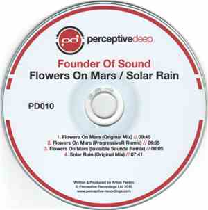 Founder Of Sound - Flowers On Mars / Solar Rain