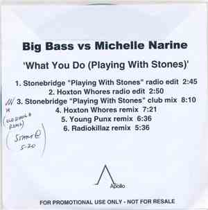 Big Bass vs. Michelle Narine - What You Do (Playing With Stones)