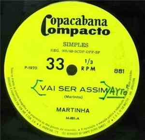 Martinha - Vai Ser Assim / Eu Sou De Voce