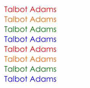 Talbot Adams - Talbot Adams