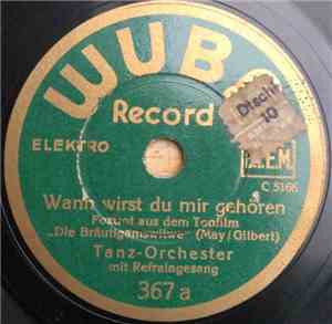 Unknown Artist - Wann Wirst Du Mir Gehören / Salzburger Ländler