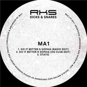 DJ MA1 - Do It Better EP