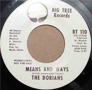 The Dorians - Means And Ways / Help For My Waiting
