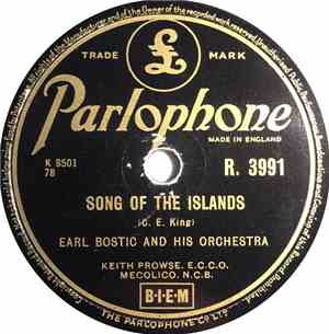 Earl Bostic And His Orchestra - Song Of The Islands / Liebestraum