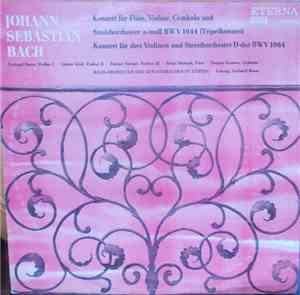 Johann Sebastian Bach - Konzert Für Flöte, Violine, Cembalo Und Streichorch ...