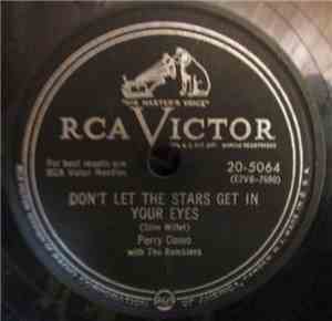 Perry Como With The Ramblers - Don't Let The Stars Get In Your Eyes / Lies