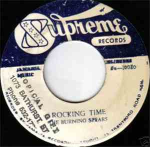 The Burning Spears / Lascelles Perkins - Rocking Time / Tell It All Brother