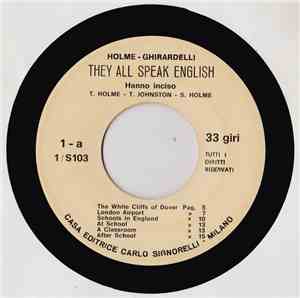 Holme - Ghirardelli - They All Speak English