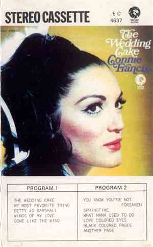 Connie Francis - The Wedding Cake