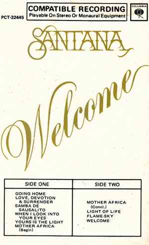 Santana - Welcome
