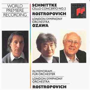 Schnittke - Rostropovich / Ozawa / London Symphony Orchestra - Cello Concer ...