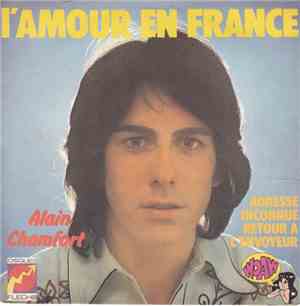 Alain Chamfort - L'amour En France