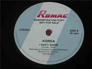 Korea  - I Don't Know