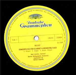 Mozart, Weber, Rafael Kubelik, Karl Leister, Berliner Philharmoniker - Mozart · Weber: Klarinettenkonzerte