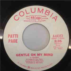 Patti Page - Gentle On My Mind / Excuse Me
