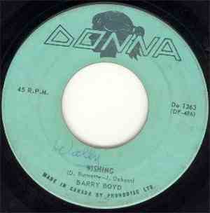 Barry Boyd - Wishing / Who You Been Lovin'