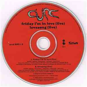 Cure - Friday I'm In Love (Live)