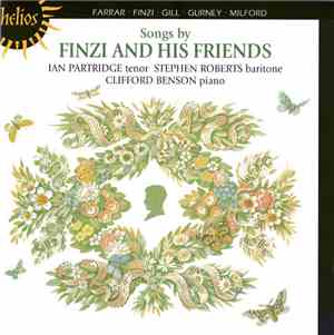 Finzi - Ian Partridge, Stephen Roberts , Clifford Benson - Songs By Finzi & ...