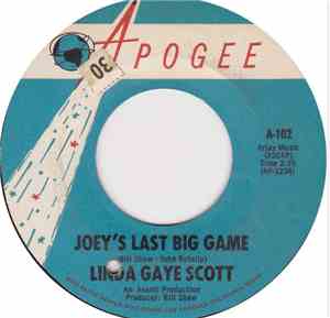 Linda Gaye Scott - Joey's Last Big Game