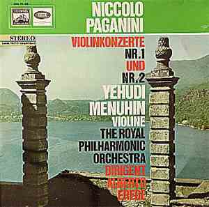 Niccolò Paganini / Yehudi Menuhin - The Royal Philharmonic Orchestra - Albe ...
