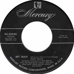 Pearl Bailey - My Man / Everybody Loves My Baby