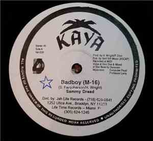 Sammy Dread, Lone Ranger - Badboy (M-16) / Rope In Sister Jean (M-16)