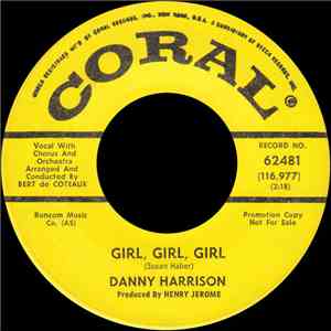 Danny Harrison - Girl, Girl, Girl