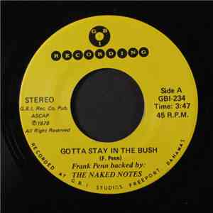 Frank Penn backed by: The Naked Notes - Stay In The Bush