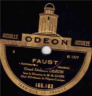 Grand Orchestre Odéon - Faust / Véronique
