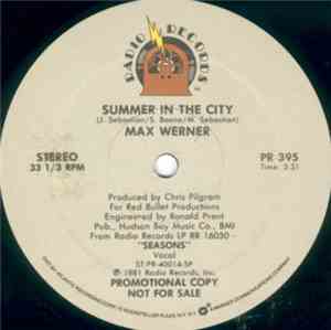Max Werner - Summer In The City / Cosmic Winter (We'll Make It To Mars)
