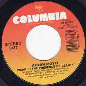 Alison Moyet - Weak In The Presence Of Beauty