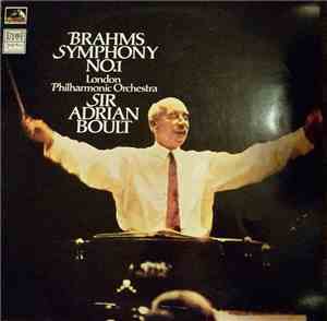 Brahms - Sir Adrian Boult, Das Londoner Philharmonische Orchester - Symphon ...