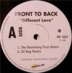 Front To Back / Elissa  - Different Love / Without You