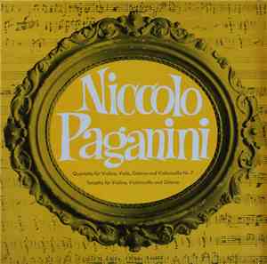 Niccolò Paganini, Westdeutsche Kammervirtuosen - Quartetto Für Violine, Vio ...
