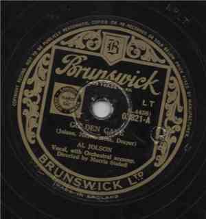 Al Jolson - Golden Gate