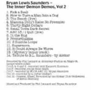 Bryan Lewis Saunders - Inner Demon Demos Vol. 2