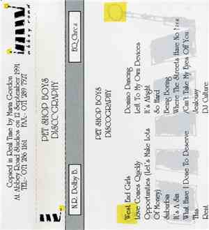 Pet Shop Boys - Discography