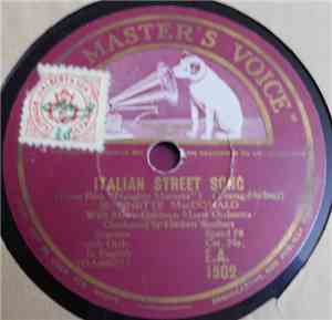 Jeanette MacDonald With Metro-Goldwyn-Mayer Orchestra - Italian Street Song ...