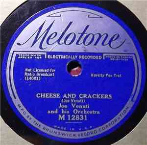Joe Venuti And His Orchestra - Moon Glow / Cheese And Crackers