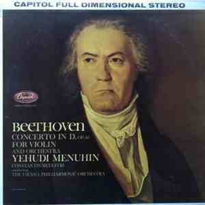 Ludwig Van Beethoven Performed By Yehudi Menuhin And The Vienna Philharmoni ...