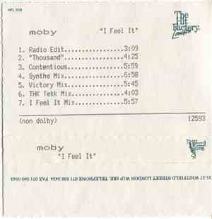 Moby - I Feel It