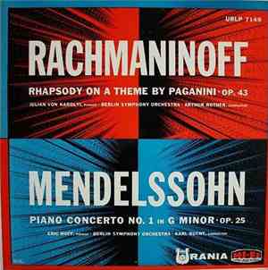 Berliner Sinfonie Orchester - Rachmaninoff: Rhapsody - Mendelssohn: Piano C ...
