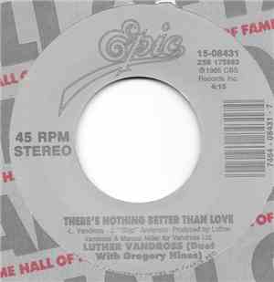 Luther Vandross Duet With Gregory Hines - There's Nothing Better Than Love