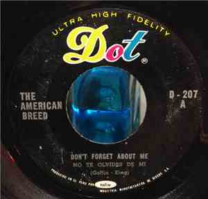 The American Breed - Don't Forget About Me = No Te Olvides De Mi
