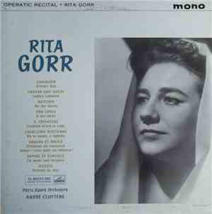 Rita Gorr, Orchestre Du Théatre National De L'Opéra, André Cluytens - Opera ...