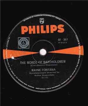 Wayne Fontana - The Words Of Bartholomew