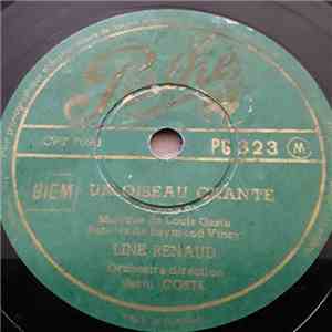 Line Renaud Orchestre Direction Marius Coste - Un Oiseau Chante / Un P'tit  ...