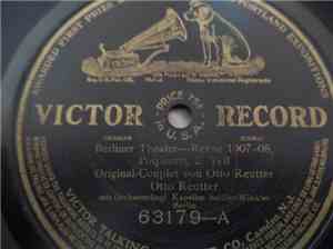Otto Reutter / Martin Bendix & Paul Bendix - Berliner Theater-Revue 1907-08 ...