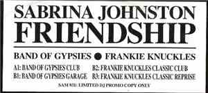 Sabrina Johnston - Friendship
